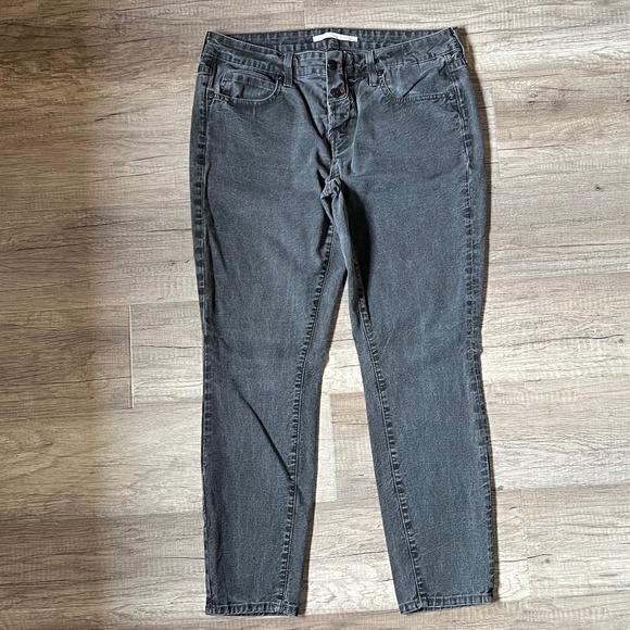 VINCE Luce Crop Skinny Charcoal Jeans (Size 32) - Picture 1 of 14